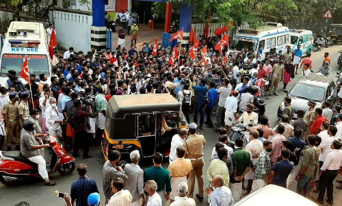 കുറ്റ്യാടിയിൽ അണപൊട്ടി പ്രതിഷേധം; സി.പി.എം പ്രവർത്തകർ വീണ്ടും തെരുവിൽ