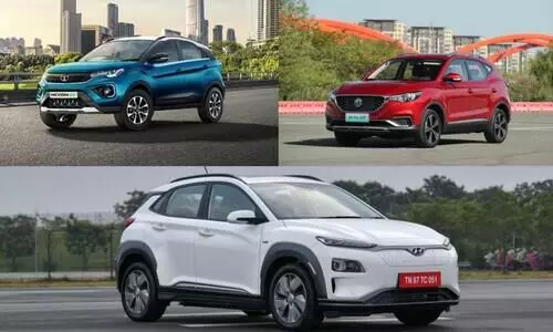 MG ZS EV vs Tata Nexon EV vs Hyundai Kona