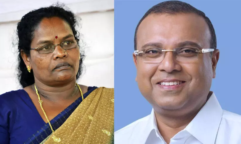 ck janu and thushar vellappally