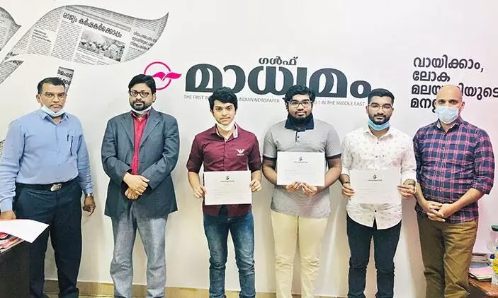 ടാ​ല​ൻ​റ്​ സെ​ർ​ച്​ പ​രീ​ക്ഷ: സ​മ്മാ​ന​ങ്ങ​ൾ വി​ത​ര​ണം ചെ​യ്​​തു