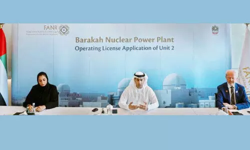 ബറാക്ക പ്ലാൻറ്​: രണ്ടാമത്തെ ന്യൂക്ലിയർ റിയാക്ടറിന്​ അനുമതി