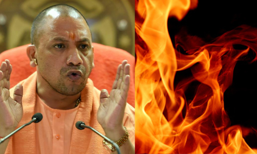 ബലാത്സംഗ പരാതിയിൽ കേസെടുത്തില്ല; യു.പി നിയമസഭക്ക്​ സമീപം യുവതി ദേഹത്ത്​ തീക്കൊളുത്തി