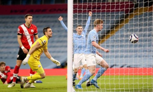 സതാംപ്​ടണെ തകർത്ത്​ സിറ്റി; പ്രിമിയർ ലീഗിൽ ബഹുദൂരം മുന്നിൽ