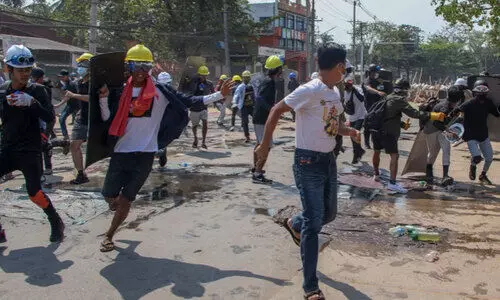 മ്യാന്മർ: ഏറ്റുമുട്ടലിൽ ഏഴുപേർ കൂടി കൊല്ലപ്പെട്ടു; സൈന്യം കൊലപാതകം നടത്തുന്നുവെന്ന് ആംനസ്റ്റി മ്യാന്മർ: ഏറ്റുമുട്ടലിൽ ഏഴുപേർ കൂടി കൊല്ലപ്പെട്ടു; സൈന്യം കൊലപാതകം നടത്തുന്നുവെന്ന് ആംനസ്റ്റി