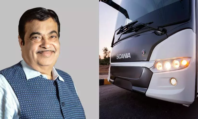 scania-Nithin Gadkari scania-Nithin Gadkari