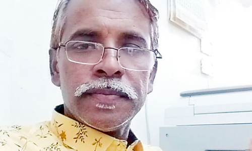 ജി​ദ്ദ ഇ​ന്ത്യ​ൻ സ്‌​കൂ​ൾ ജീ​വ​ന​ക്കാ​ര​ൻ നാ​ട്ടി​ൽ മ​രി​ച്ചു