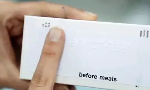 കാഴ്ച പരിമിതി തടസ്സമാവില്ല, മരുന്ന് കുറിപ്പടി   ഇനി ബ്രെയ്‌ലി ലിപിയിൽ