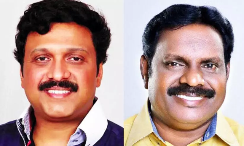 kb ganeshkumar and kovoor kunjumon