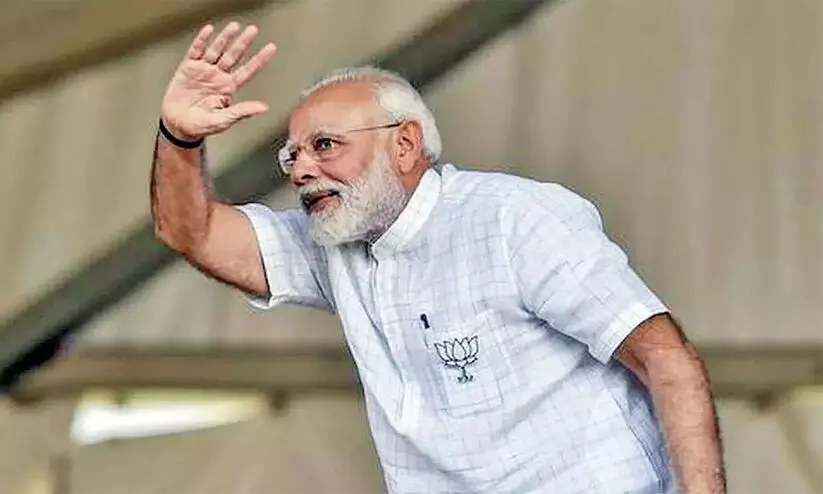 ദണ്ഡിയാത്രയുമായി മോദി; ഗാന്ധിജിയുടെ സബർമതി ആശ്രമത്തിൽ ഇന്ന് ഉദ്ഘാടനം ദണ്ഡിയാത്രയുമായി മോദി; ഗാന്ധിജിയുടെ സബർമതി ആശ്രമത്തിൽ ഇന്ന് ഉദ്ഘാടനം