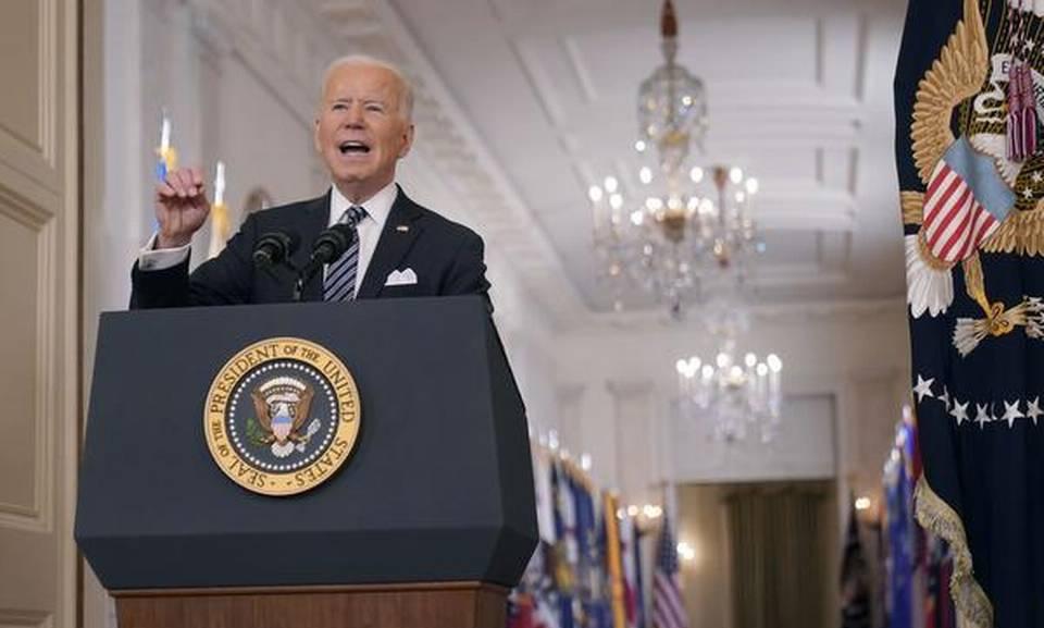 ലോക യുദ്ധങ്ങളും വിയറ്റ്നാം യുദ്ധവും ട്രേഡ് സെന്റർ ആക്രമണവും കവർന്നതിനേക്കാൾ അമേരിക്കക്കാരുടെ ജീവൻ കോവിഡ് കവർന്നു -ബൈഡൻ ലോക യുദ്ധങ്ങളും വിയറ്റ്നാം യുദ്ധവും ട്രേഡ് സെന്റർ ആക്രമണവും കവർന്നതിനേക്കാൾ അമേരിക്കക്കാരുടെ ജീവൻ കോവിഡ് കവർന്നു -ബൈഡൻ