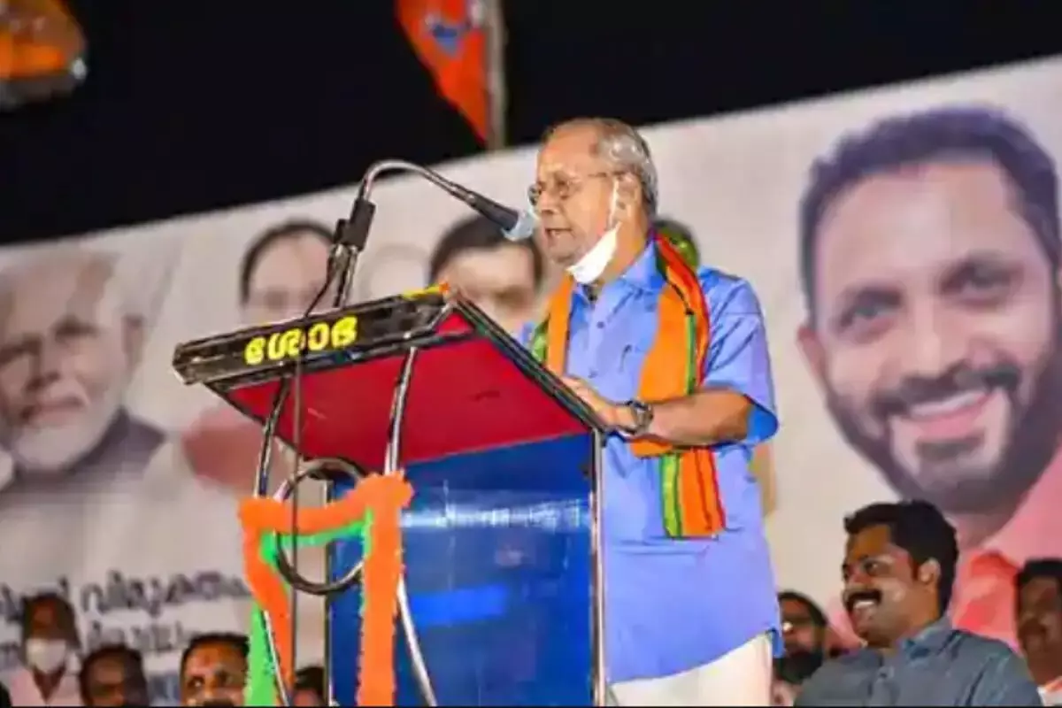 ജയിച്ചാൽ പാലക്കാടിനെ രണ്ട് വർഷം കൊണ്ട് കേരളത്തിലെ മികച്ച പട്ടണമാക്കും- ഇ .ശ്രീധരൻ