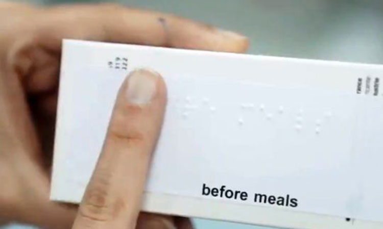 കാഴ്ച പരിമിതി തടസ്സമാവില്ല, മരുന്ന് കുറിപ്പടി ഇനി ബ്രെയ്ലി ലിപിയിൽ കാഴ്ച പരിമിതി തടസ്സമാവില്ല, മരുന്ന് കുറിപ്പടി ഇനി ബ്രെയ്ലി ലിപിയിൽ