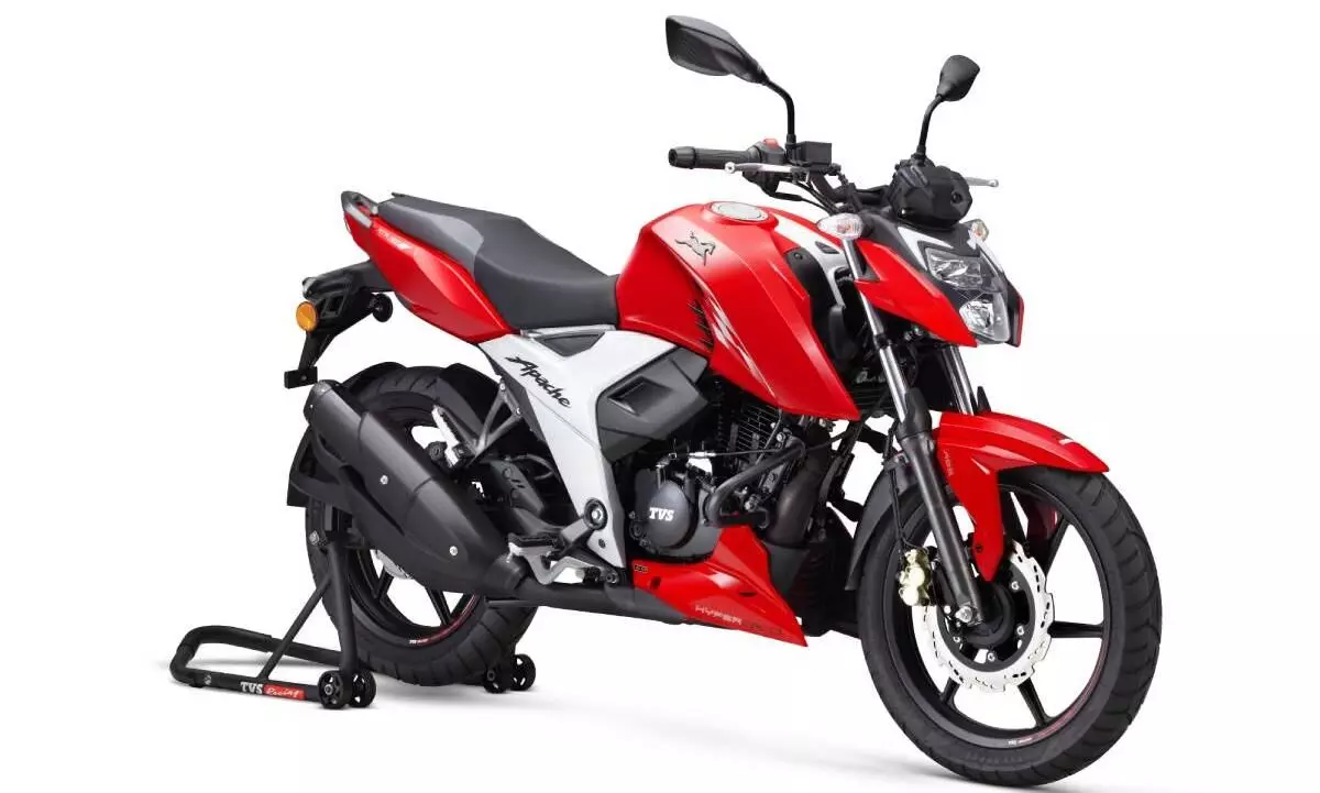 Apache RTR 160 4V launched, priced