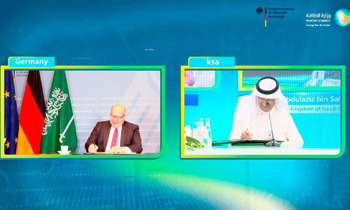 ഹൈ​ഡ്ര​ജ​ൻ ക​രാ​റി​ൽ സൗ​ദി​യും ജ​ർ​മ​നി​യും ഒ​പ്പു​വെ​ച്ചു