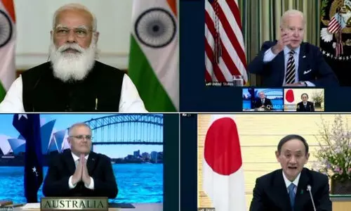 ഇ​ന്ത്യ​യെ ആ​ഗോ​ള വാ​ക്‌​സിന്‍ ഉ​ത്പാ​ദ​ന കേ​ന്ദ്ര​മാ​ക്കും -ക്വാഡ് ഉച്ചകോടി