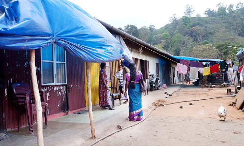 ആനമല കോളനിയിൽ പുനരധിവാസ പദ്ധതി പാതിയിൽ നിലച്ചു