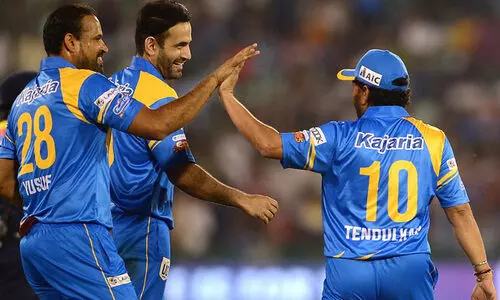 സചിനും യുവിയും യൂസുഫും തിളങ്ങി; റോഡ്​ സേഫ്​റ്റി സീരീസിൽ ദ. ആഫ്രിക്ക​യെ തകർത്ത്​ ഇന്ത്യ