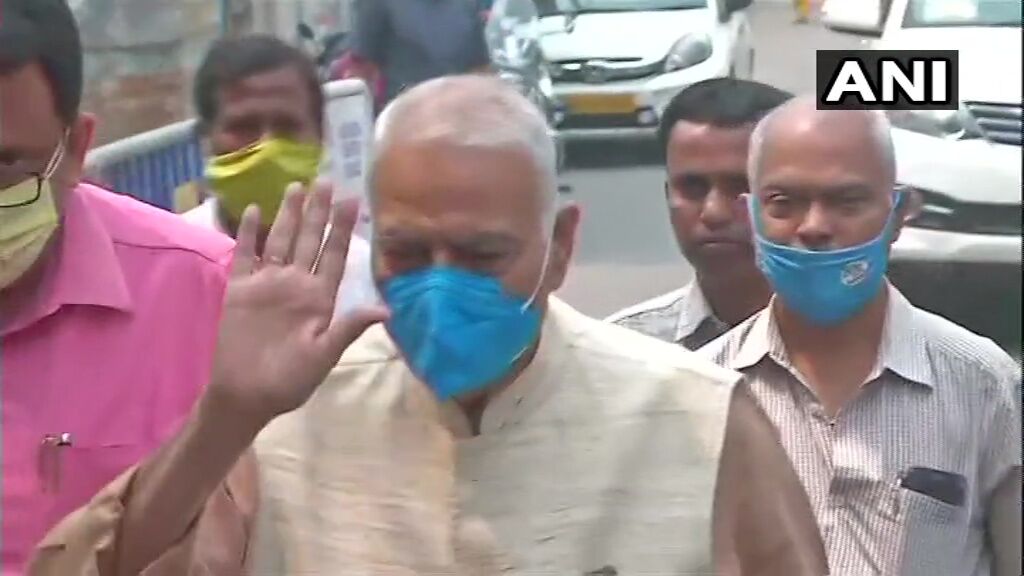 മുൻ ബി.ജെ.പി നേതാവ്​ യശ്വന്ത്​ സിൻഹ തൃണമൂൽ കോൺഗ്രസിൽ ചേർന്നു