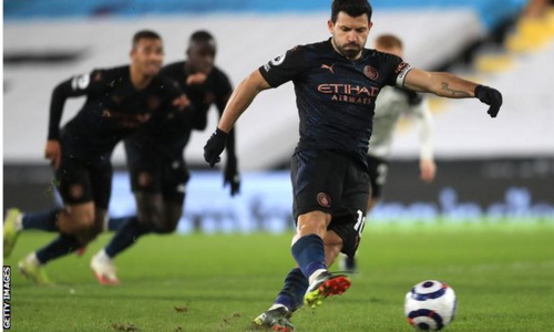 പ്രിമിയർ ലീഗിൽ അഗ്യൂറോ ഗോളടിച്ചു, 14 മാസത്തിനു ശേഷം; കിരീടത്തിലേ​ക്ക്​ സിറ്റി അതിവേഗം ബഹുദൂരം