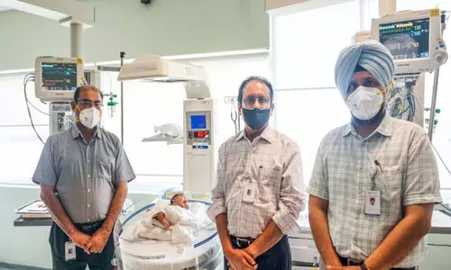 സ്ഥാനം തെറ്റി ആന്തരികാവയവങ്ങൾ: ശസ്ത്രക്രിയയിലൂടെ നവജാത ശിശുവിന് പുതുജീവൻ