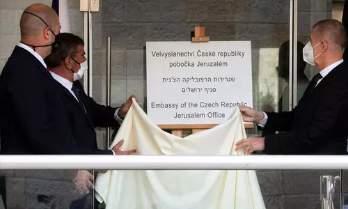 ജറൂസലമിൽ എംബസി സ്​ഥാപിച്ച്​ ചെക്ക്​ റിപ്പബ്ലിക്​; പ്രതിഷേധം