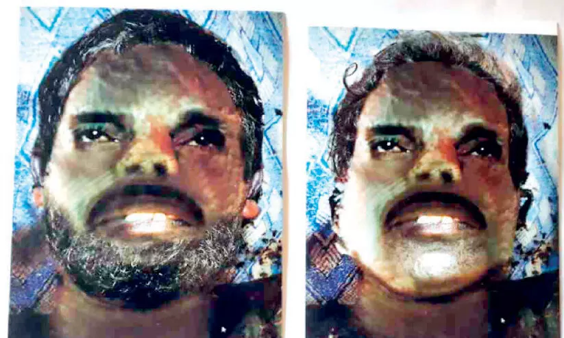 തച്ചമ്പാറയിലെ കത്തിക്കരിഞ്ഞ മൃതദേഹം: രേഖാചിത്രം പുറത്തുവിട്ടു