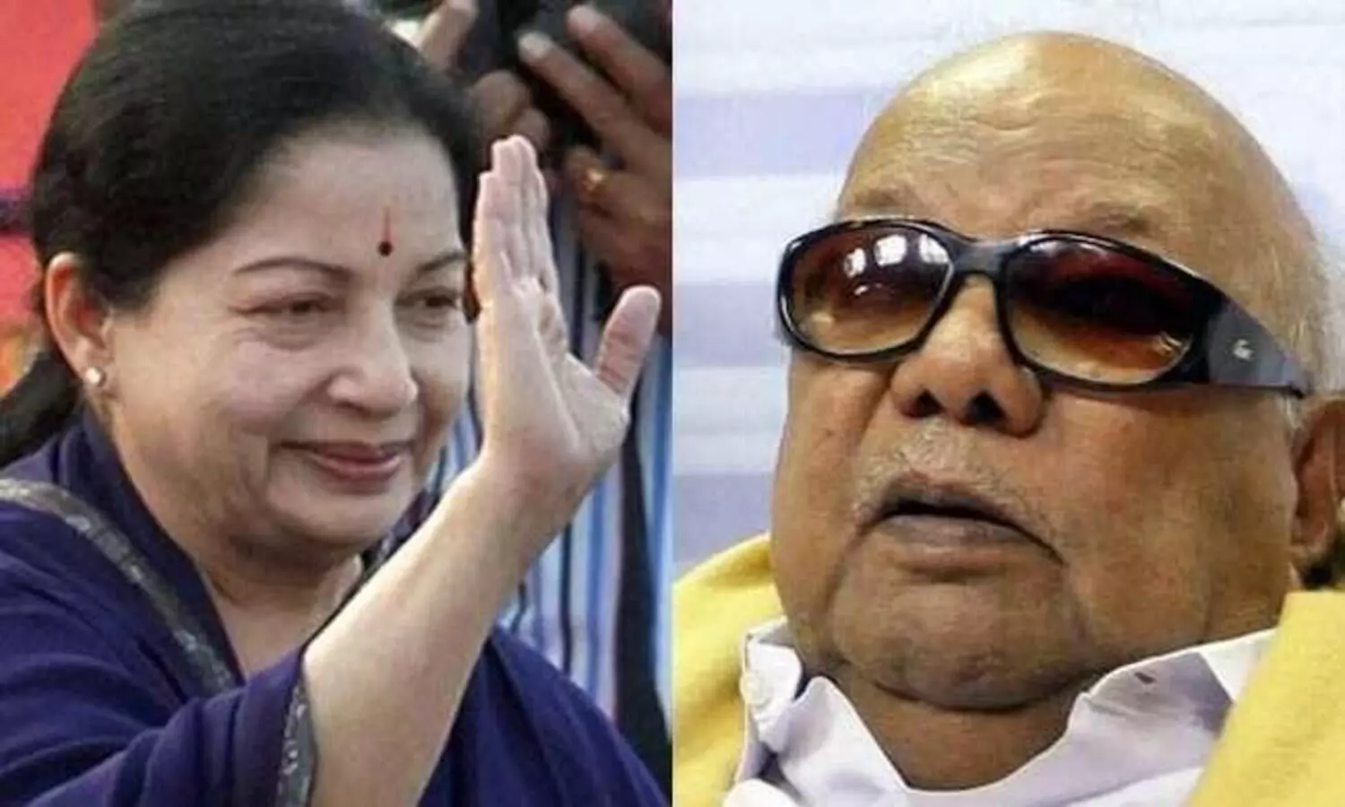 karuna Nidhi and Jayalalitha