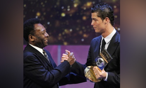 pele and cristiano ronaldo