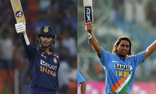 ishan kishan and dhoni