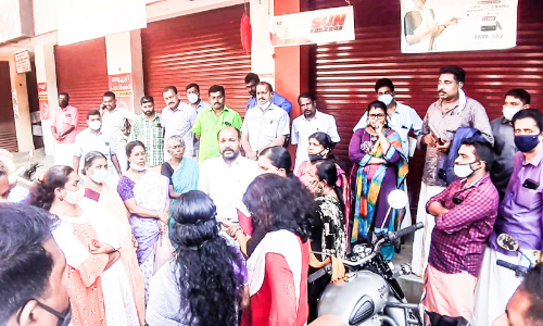 mahila morcha protest mahila morcha protest