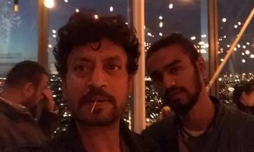 Irrfan khan and babil khan