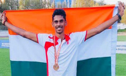 ലോ​ങ്​​ജംപിൽ ​ദേ​ശീ​യ റെ​ക്കോ​ഡുമായി മലയാളി താരം എം. ​ശ്രീ​ശ​ങ്ക​ർ ​ടേ​ാ​ക്യോ ഒ​ളി​മ്പി​ക്​​സി​ലേക്ക്​