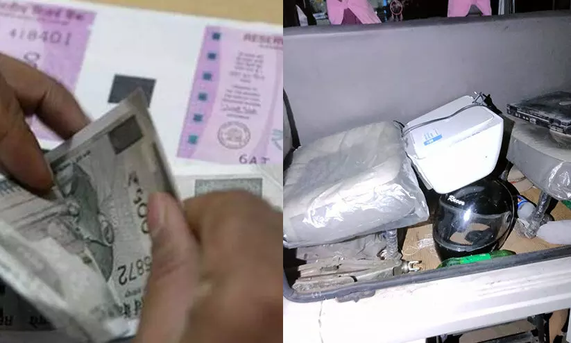 റിട്ട. വില്ലേജ് ഓഫിസറുടെ വീട്ടിൽ​ കള്ളനോട്ടും പ്രിൻററും