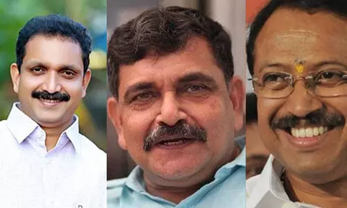 k surendran r balashankar v muraleedharan