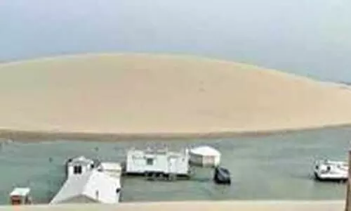 വേലിയേറ്റം, ശൈത്യകാല ക്യാമ്പുകൾ വെള്ളത്തിൽ മുങ്ങി