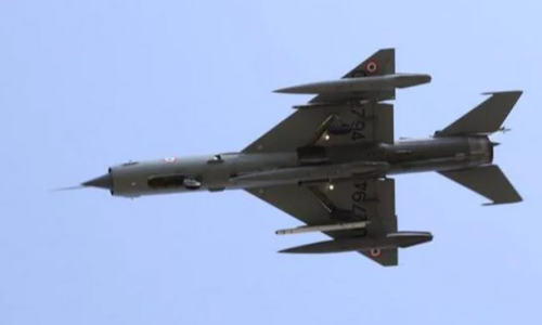 മി​ഗ്​ വി​മാ​നം ത​ക​ർ​ന്ന്​ വ്യോ​മ​സേ​ന ക്യാ​പ്​​റ്റ​ൻ മ​രി​ച്ചു