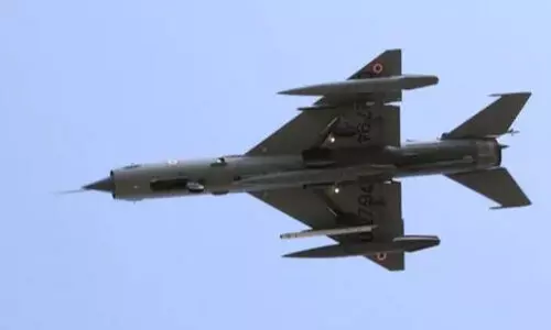 മി​ഗ്​ വി​മാ​നം ത​ക​ർ​ന്ന്​ വ്യോ​മ​സേ​ന ക്യാ​പ്​​റ്റ​ൻ മ​രി​ച്ചു