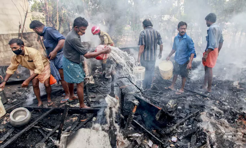 fire kollam fire kollam