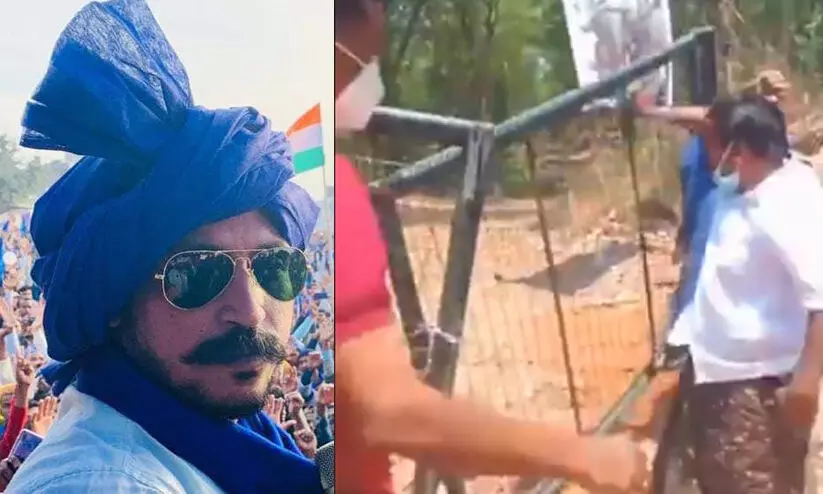 ജാതിഗേറ്റ് തകർത്തതിന് അറസ്റ്റിലായവരെ മോചിപ്പിക്കണം; അല്ലെങ്കിൽ ഉടൻ കേരളത്തിലെത്തുമെന്ന് ചന്ദ്രശേഖർ ആസാദ് ജാതിഗേറ്റ് തകർത്തതിന് അറസ്റ്റിലായവരെ മോചിപ്പിക്കണം; അല്ലെങ്കിൽ ഉടൻ കേരളത്തിലെത്തുമെന്ന് ചന്ദ്രശേഖർ ആസാദ്