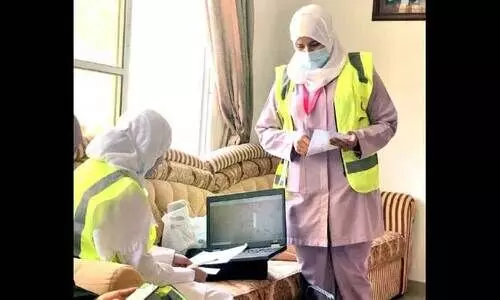 കോ​വി​ഡ്​: വീ​ടു​ക​ളി​ലെ​ത്തി വാ​ക്​​സി​ൻ ന​ൽ​കാ​ൻ തു​ട​ങ്ങി