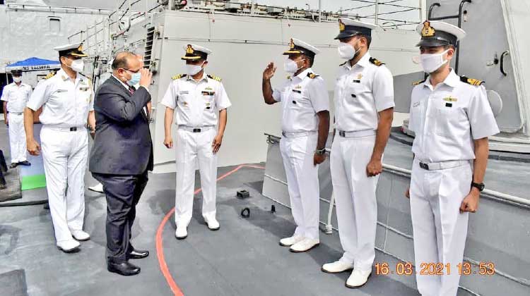 ഇന്ത്യൻ അംബാസഡർ െഎ.എൻ.എസ് തൽവാർ സന്ദർശിച്ചു ഇന്ത്യൻ അംബാസഡർ െഎ.എൻ.എസ് തൽവാർ സന്ദർശിച്ചു