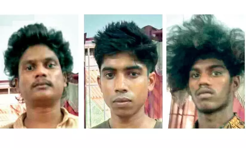 വ​ധ​ശ്ര​മം: മൂ​ന്നു​പേ​ര്‍ അ​റ​സ്​​റ്റി​ല്‍