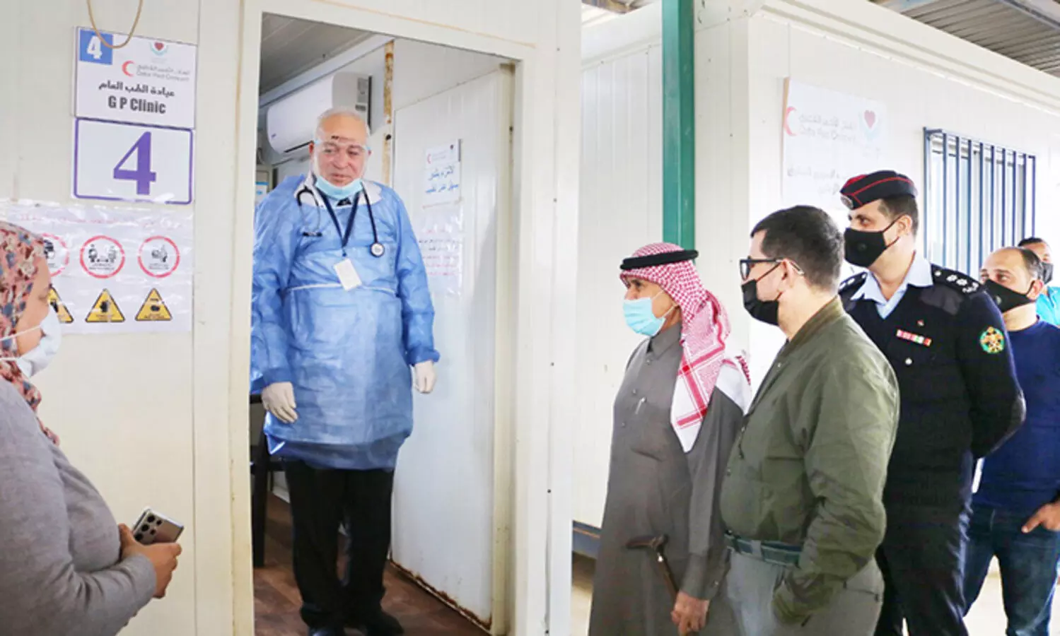 ജോർഡനിലെ സിറിയൻ അഭയാർഥികൾക്ക്​ ആരോഗ്യസേവനം നൽകി ഖത്തർ