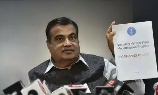 Nitin Gadkari announces vehicle scrappage policy Nitin Gadkari announces vehicle scrappage policy