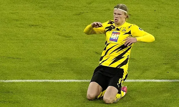 മുമ്പ്​ പിതാവ്​ പന്തുതട്ടി​യ സംഘത്തോടു കോർക്കാൻ ഹാലൻഡ്​ വരുന്നു; ചാമ്പ്യൻസ്​ ലീഗ്​ ക്വാർട്ടറിൽ സിറ്റിയോ ഡോർട്​മണ്ടോ?