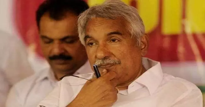 OOmmen chandy and son in law