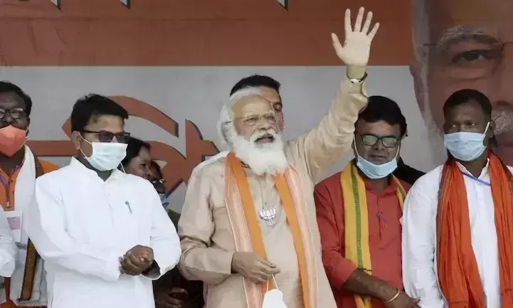 വാട്സ് ആപ് നിലച്ചത് 40 മിനിട്ട് മാത്രം; ബംഗാളിൽ വികസനം ഇല്ലാതായിട്ട് 50 വർഷം -മോദി വാട്സ് ആപ് നിലച്ചത് 40 മിനിട്ട് മാത്രം; ബംഗാളിൽ വികസനം ഇല്ലാതായിട്ട് 50 വർഷം -മോദി