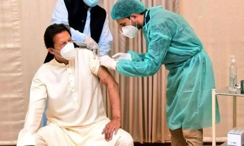 imran khan vaccination
