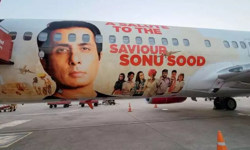 sonu sood spicejet