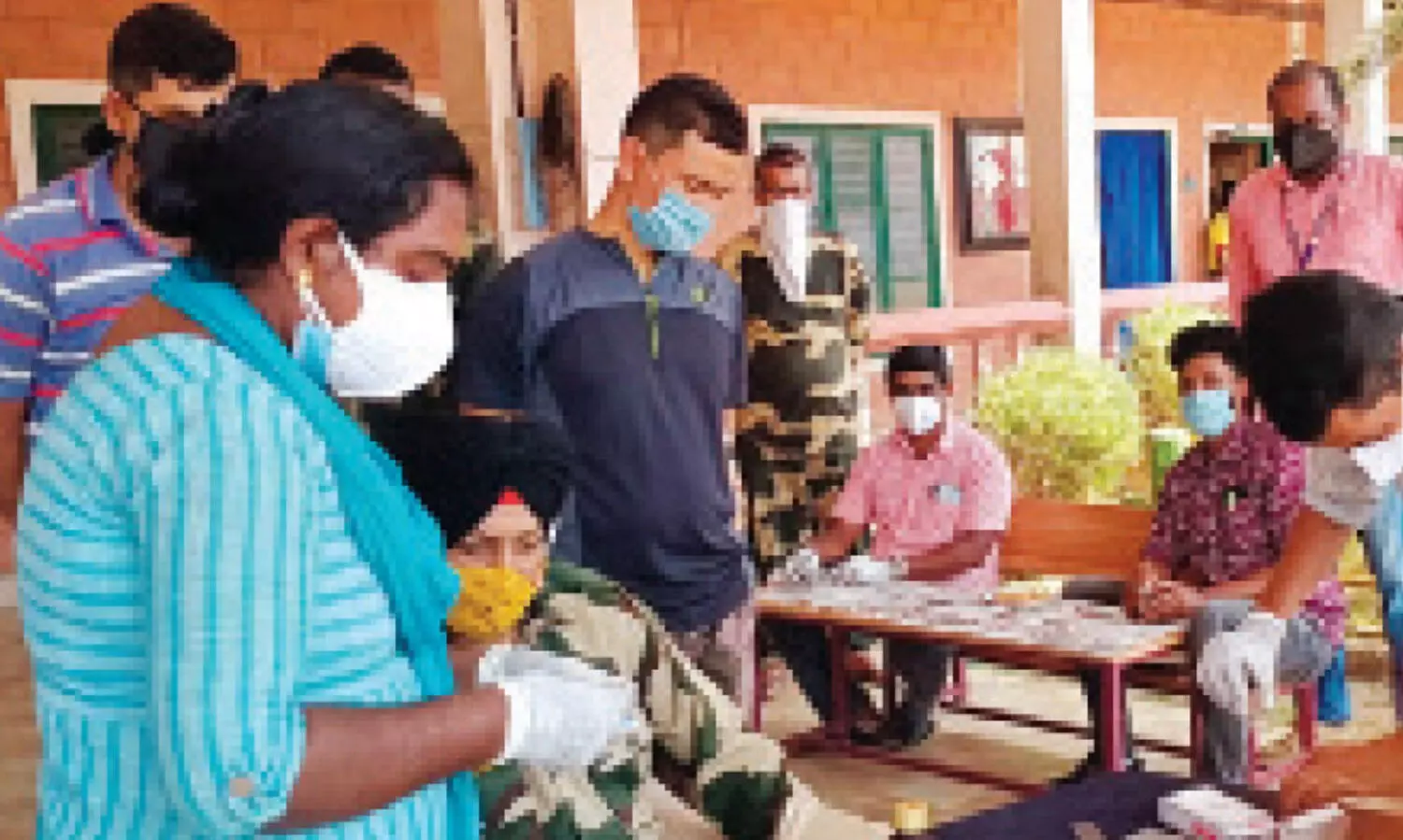 തെര​െഞ്ഞടുപ്പ്​ ജോലിക്കെത്തിയ കേന്ദ്രസേനാംഗത്തിന് മലമ്പനി